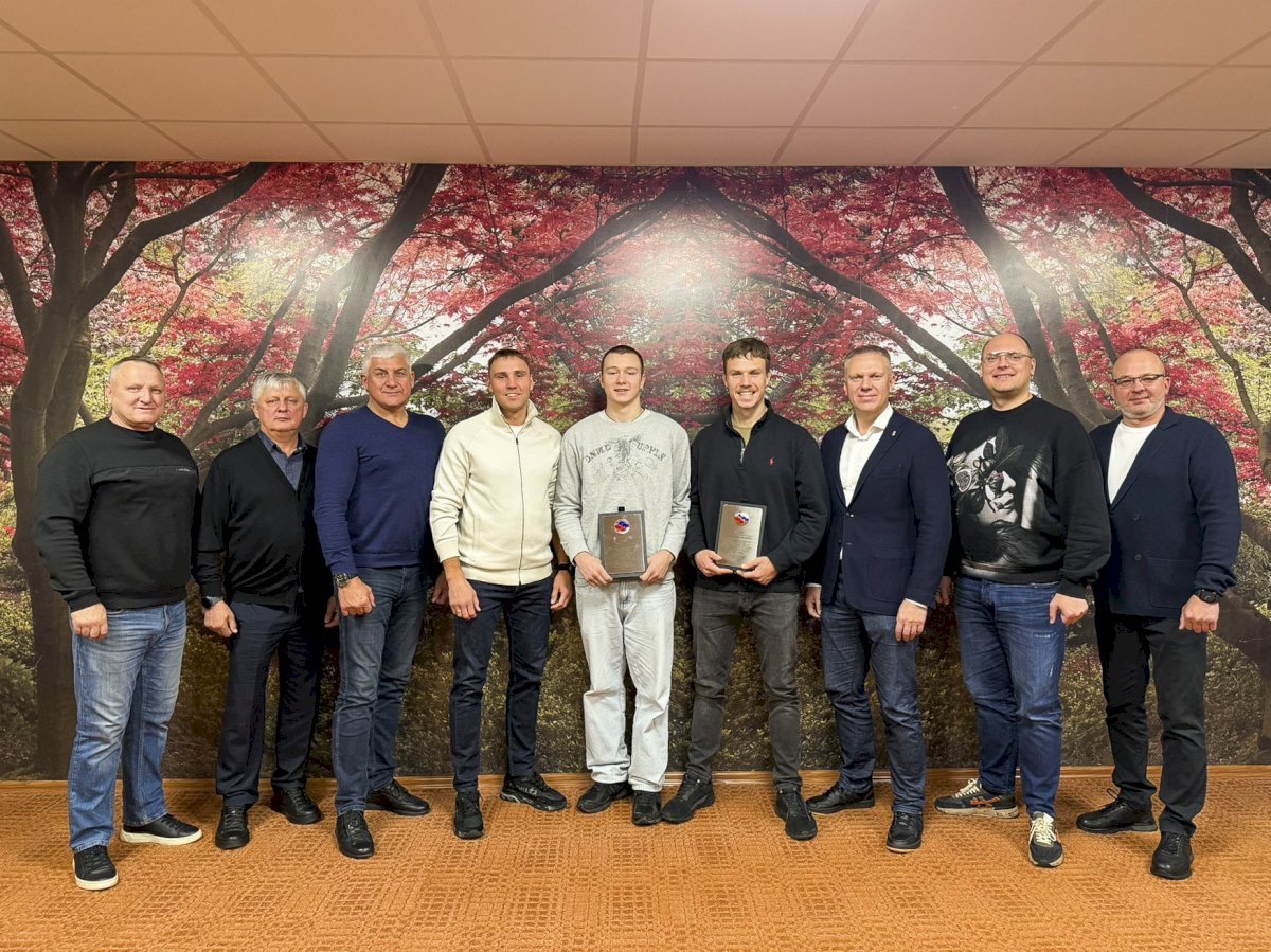 LBF VK posėdžio metu pagerbtas Europos jaunimo vicečempionas Daumantas Vilkas