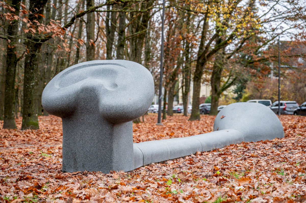 Naujas akcentas „Matyk-klausyk“ – skulptoriaus odė tiesai