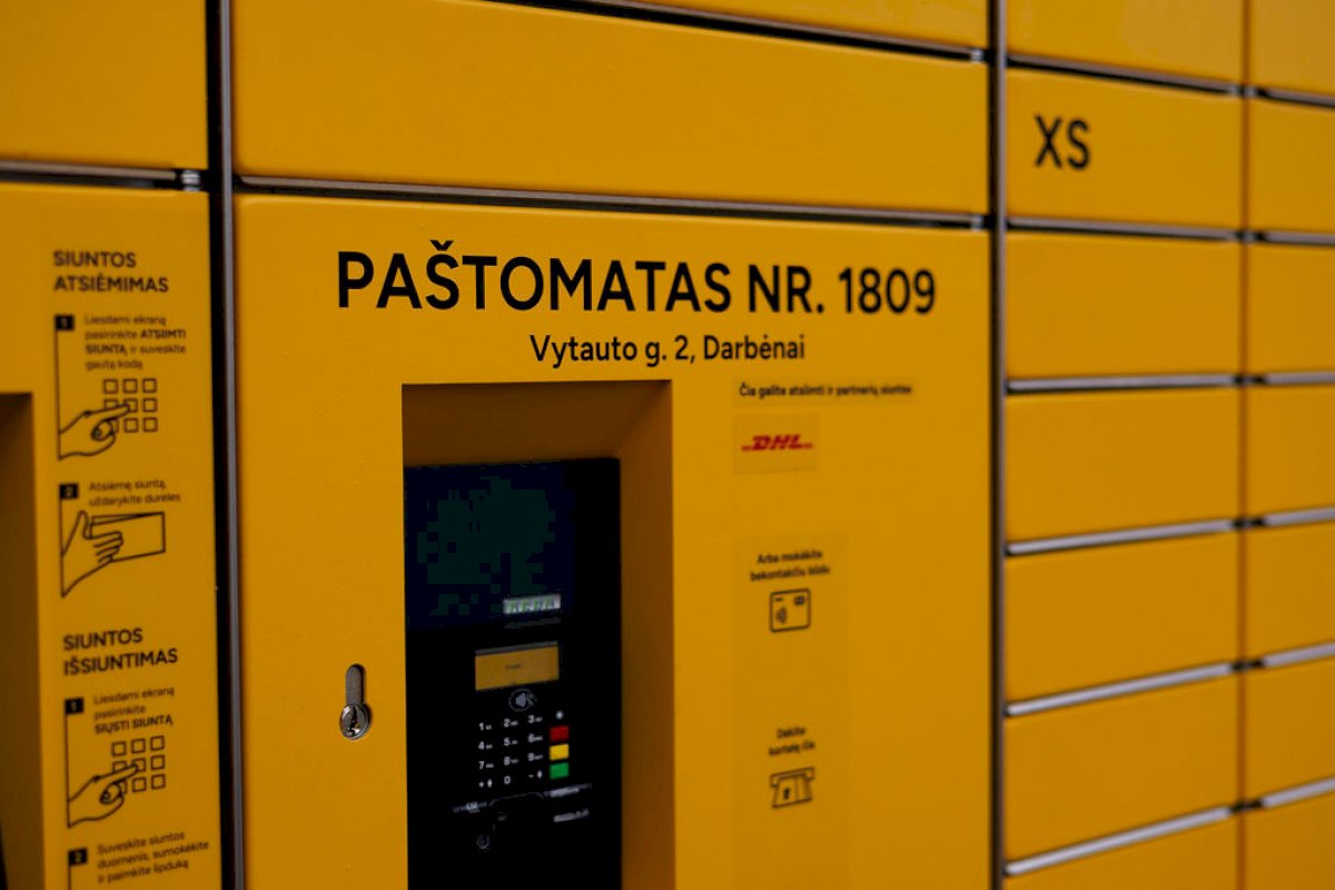 Paštomatai atkeliauja į Lietuvos regionus