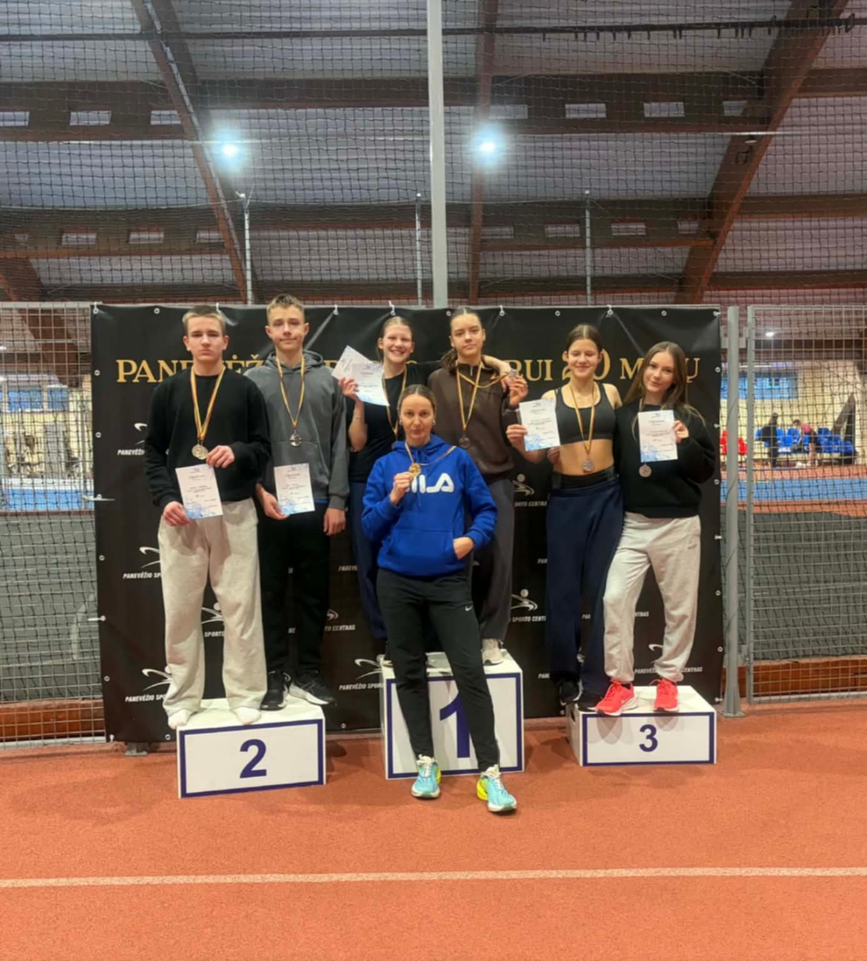 Panevėžio sporto centro lengvaatlečiams – sėkmingas jaunučių čempionatas