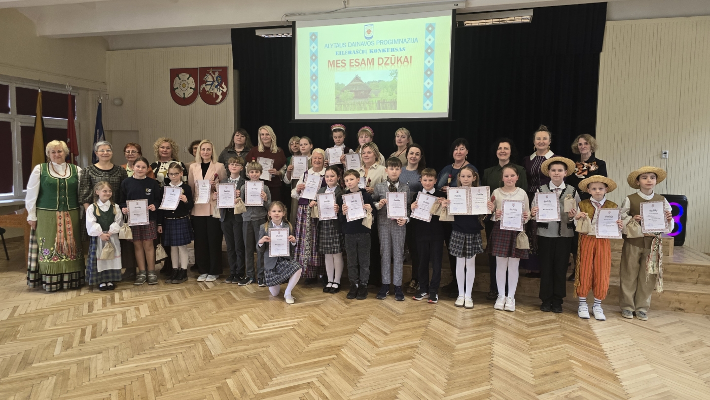 Dzūkiškų eilėraščių konkursas „Mes esam dzūkai“