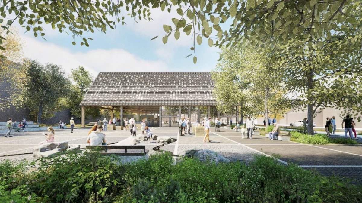 Gargždai turės naują turgų ir aikštę: išrinktas architektūrinio konkurso laimėtojas