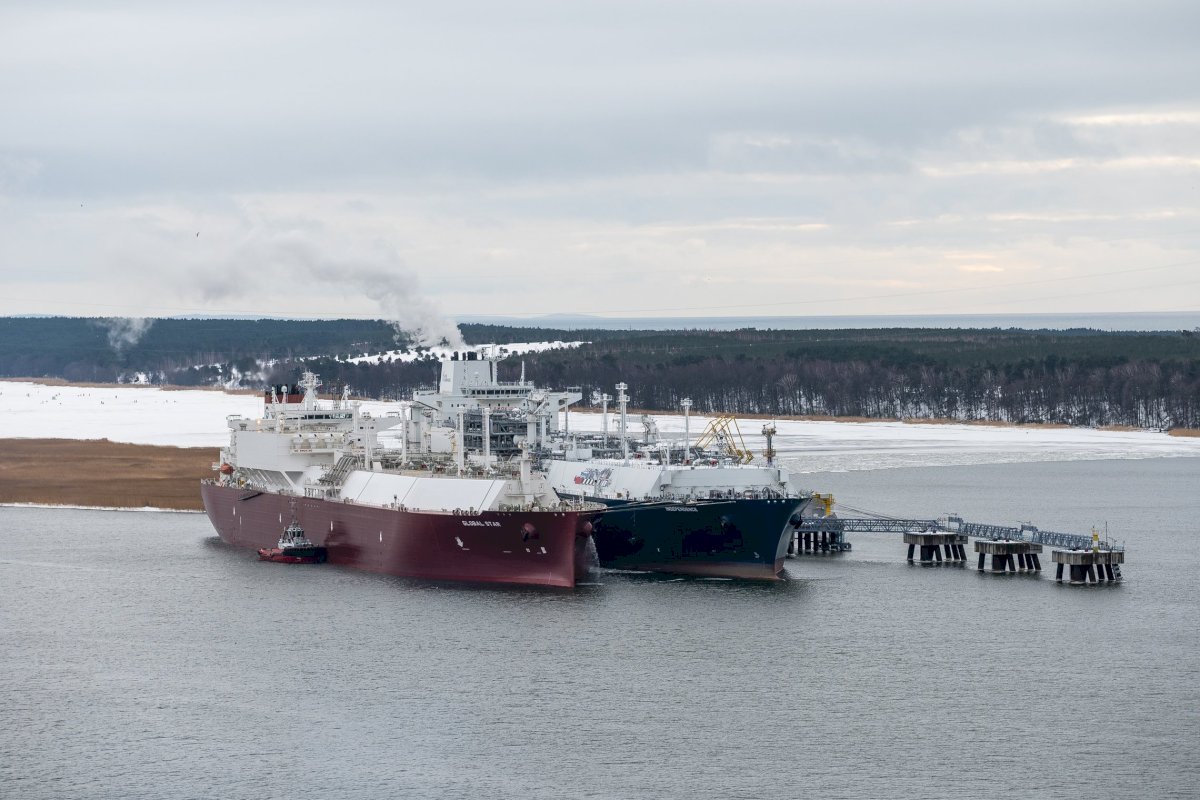 „Ignitis grupė“ pirmą kartą pristatys dujų krovinį Ukrainos „Naftogaz“