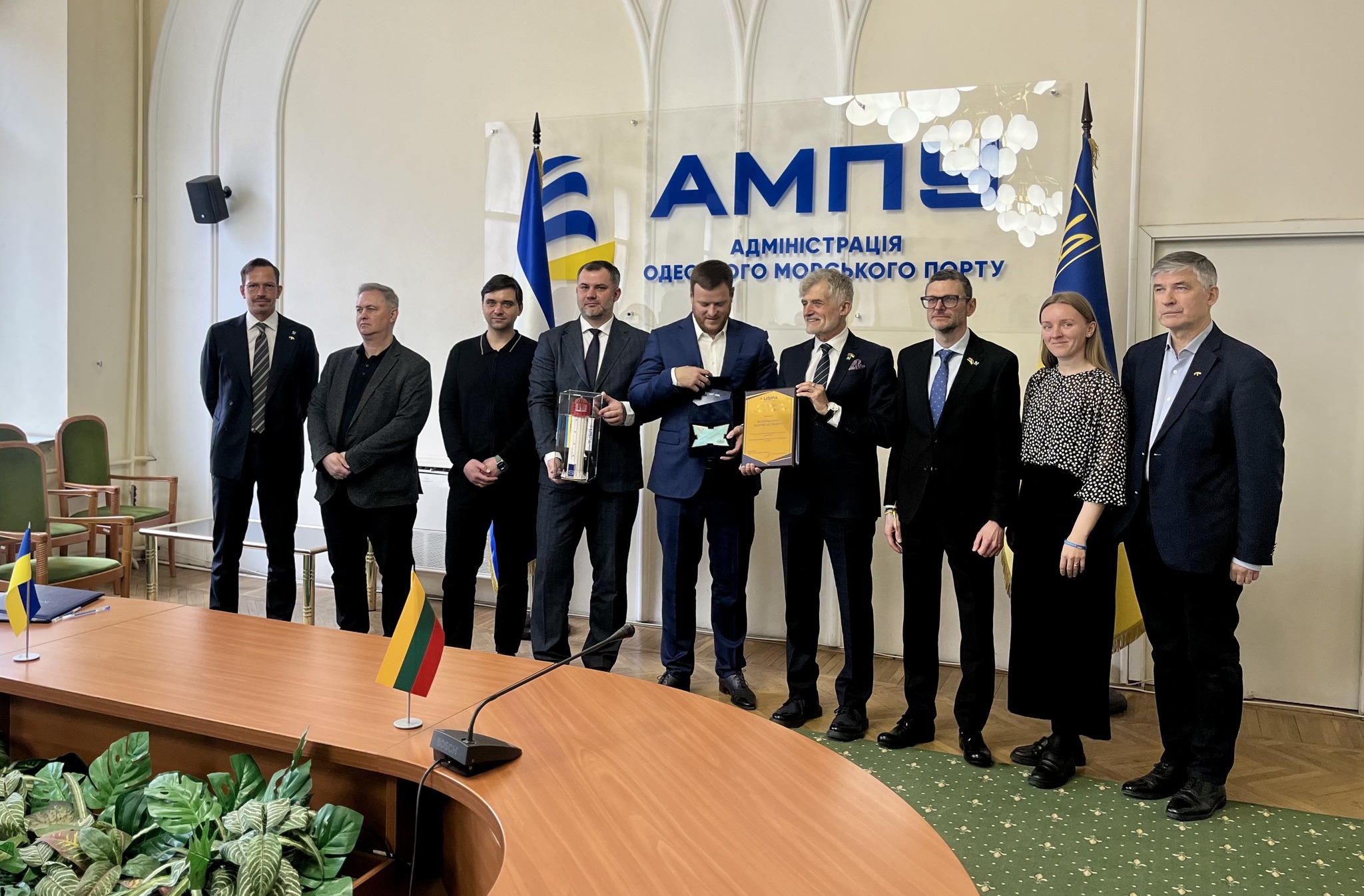 Tarp Klaipėdos ir Odesos uostų – bendri saugumo ir augimo Europoje tikslai